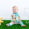 Birdie Bean Puddles Bamboo Viscose Convertible Romper