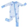 Care Bears Baby Grumpy Bear Bamboo Viscose Convertible Romper from Birdie Bean