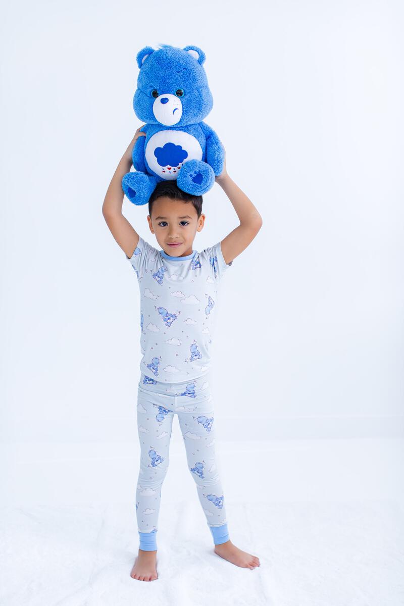 Birdie Bean Care Bears Baby Grumpy Bear Bamboo Viscose 2-Piece Pajamas