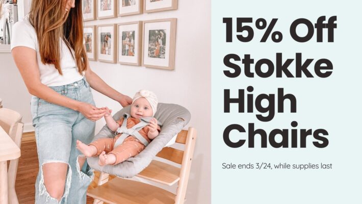 Take 15% Off Stokke High Chairs