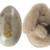 Mini Cream Peach Bunny Plush from Maileg