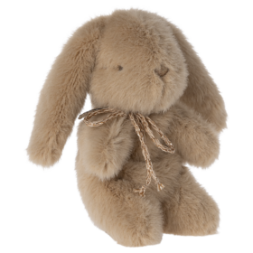 Maileg Mini Cream Peach Bunny Plush