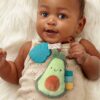 Itzy Pal Avocado Plush + Teether from Itzy Ritzy