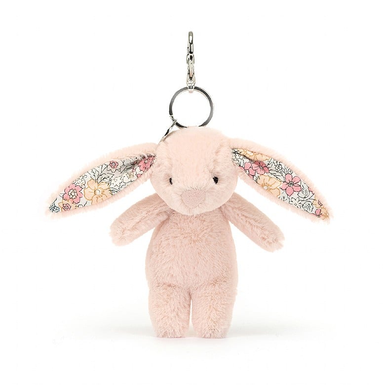Jellycat Blossom Blush Bunny Bag Charm Jellycat Blossom Blush Bunny Bag Charm