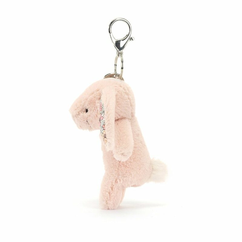 Blossom Blush Bunny Bag Charm from Jellycat Blossom Blush Bunny Bag Charm from Jellycat
