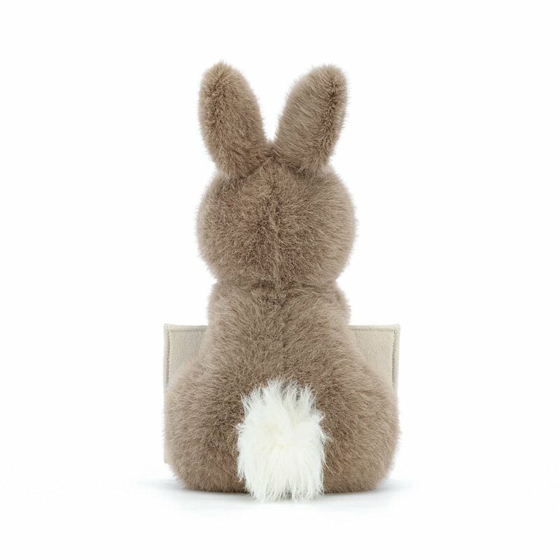 Messenger Bunny made by Jellycat