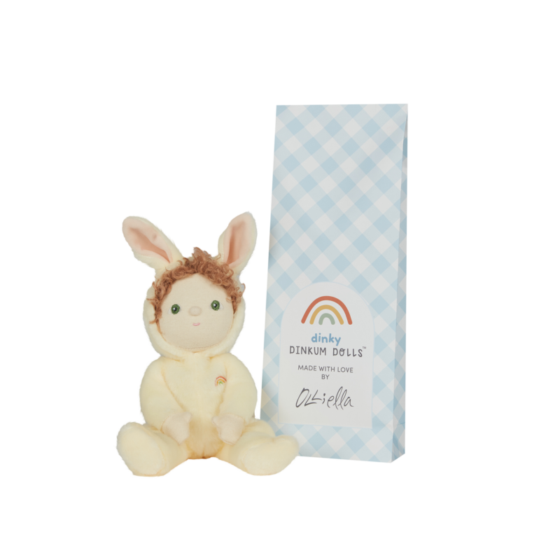 Dinky Dinkums Fluffle Family Babbit Bunny from Olli Ella