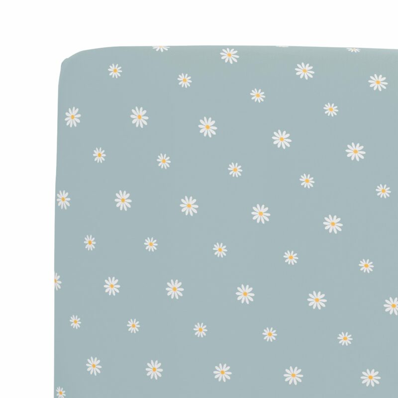 Crib Sheet in Daisy made by Kyte BABY