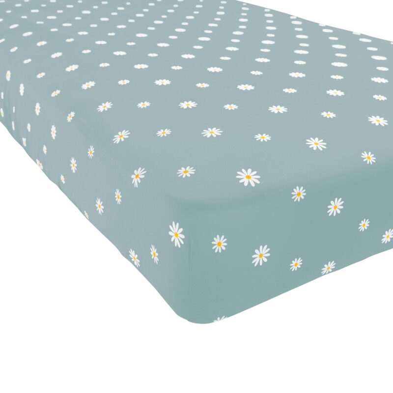 Crib Sheet in Daisy from Kyte BABY