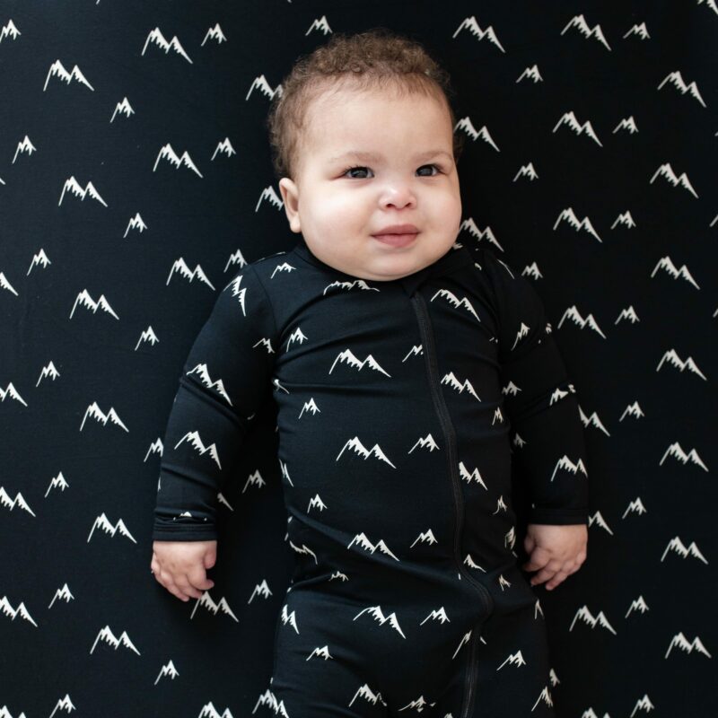 Zippered Footie in Mountain Zippered Footie in Mountain