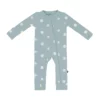 Kyte BABY Zippered Romper in Daisy