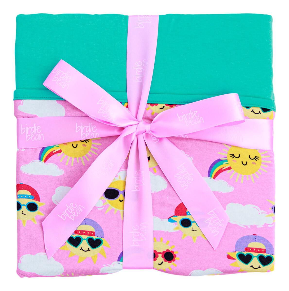 Birdie Bean Aurora Bamboo Viscose Toddler Birdie Blanket