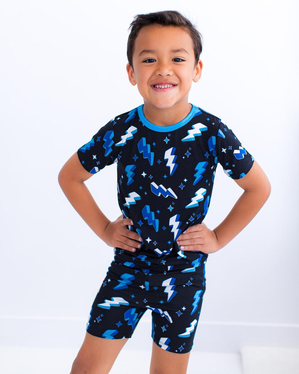 Birdie Bean Bolt Bamboo Viscose Two-Piece Pajamas