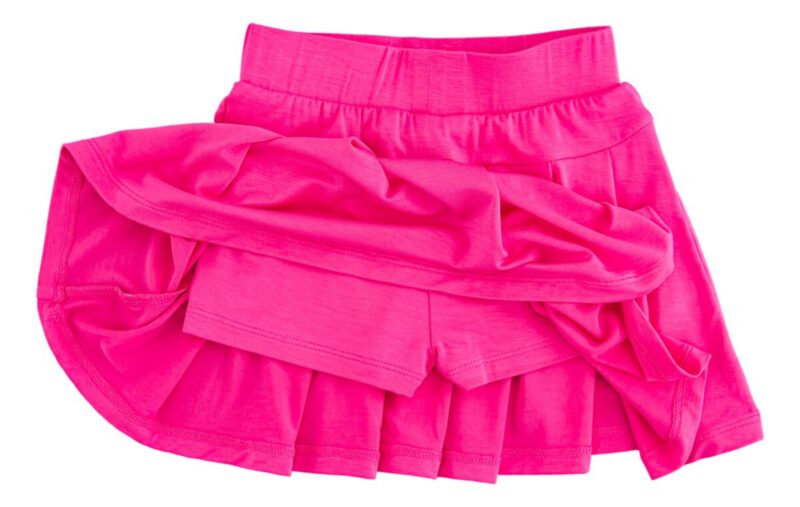 Tulip Bamboo Viscose Pleated Skort