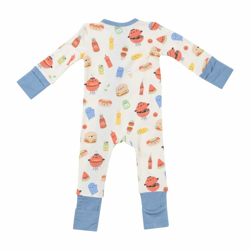 BBQ Buddies Bamboo Viscose Romper from Angel Dear