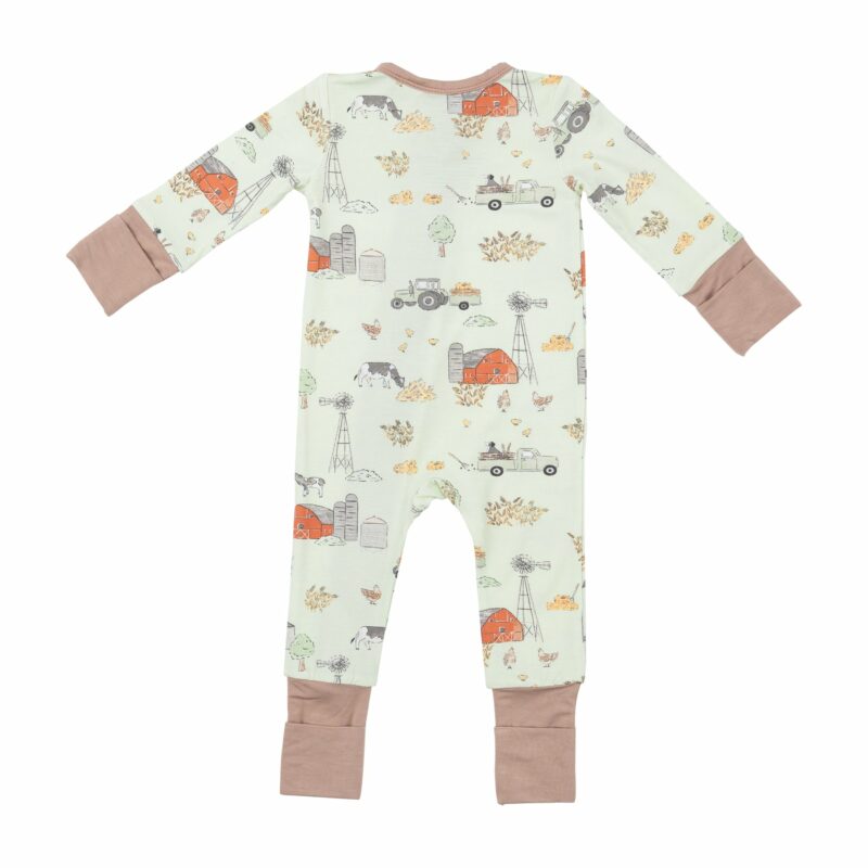 Hay Farmer Bamboo Viscose Romper from Angel Dear
