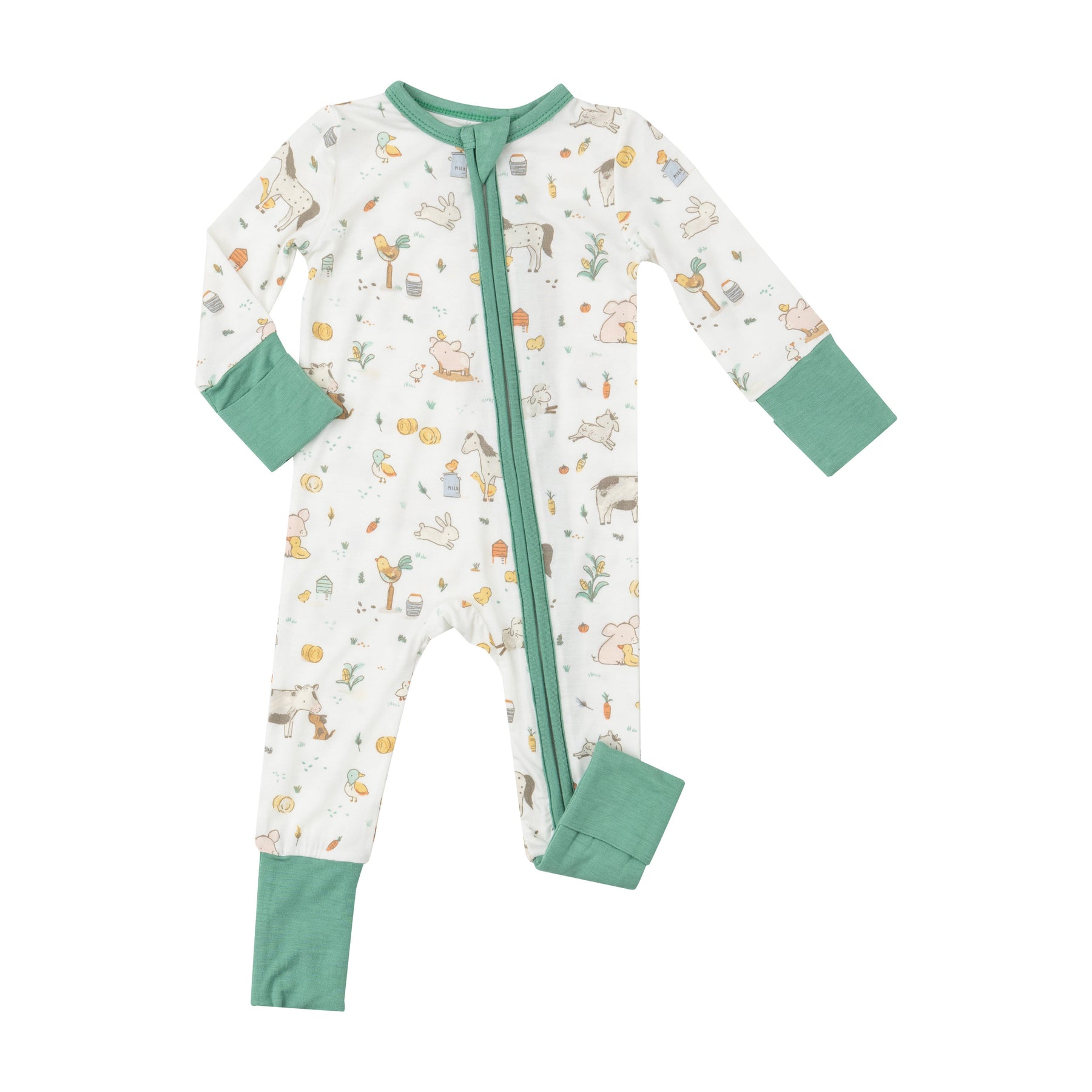 Angel Dear Farm Babies Bamboo Viscose Romper