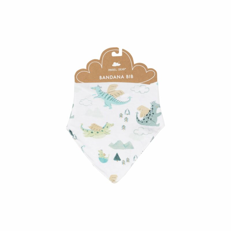 Angel Dear Dragons Bamboo Viscose Bandana Bib