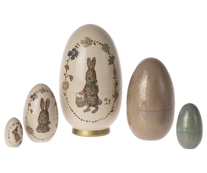 Maileg Easter Babushka Egg 5 piece set