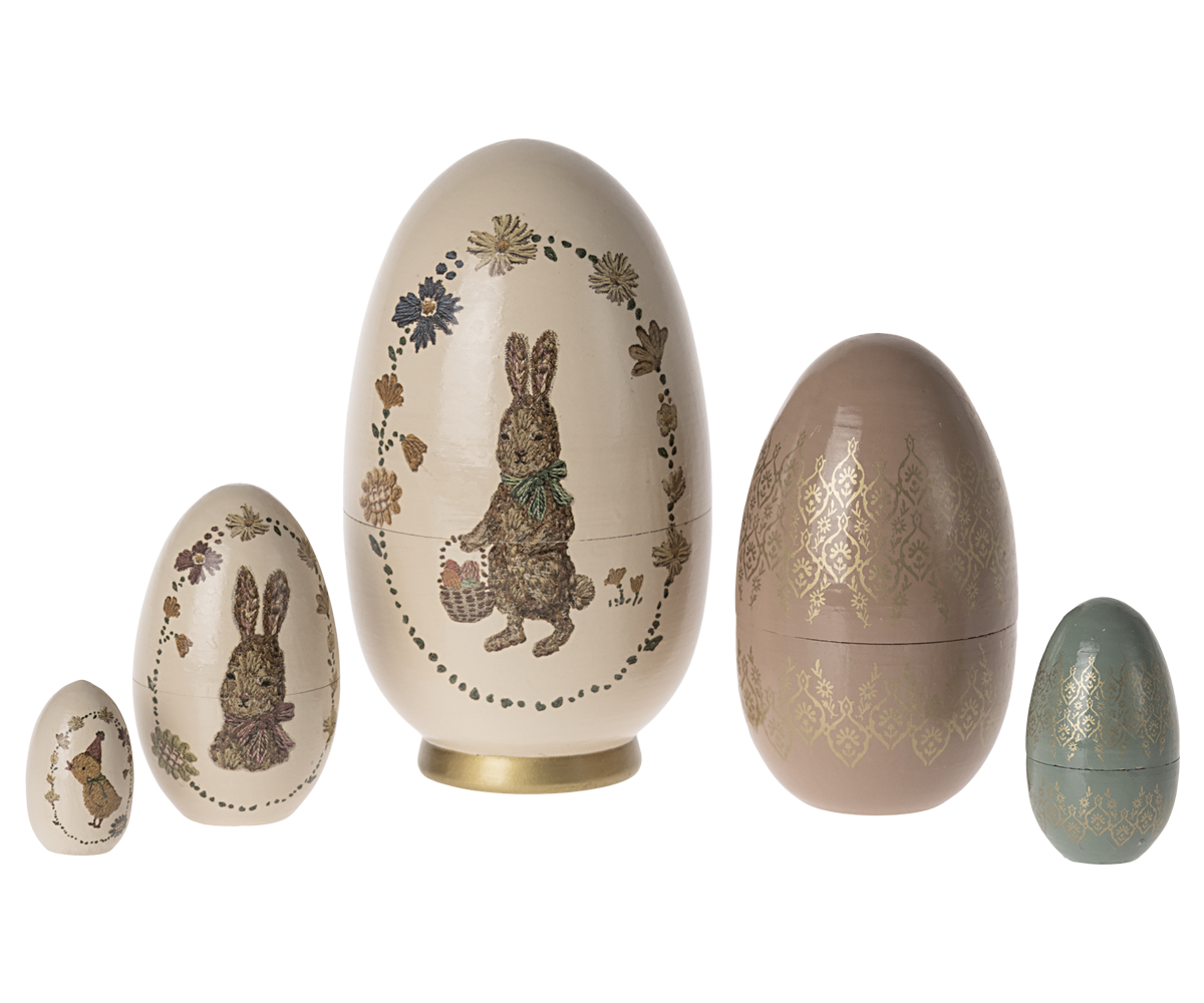 Maileg Easter Babushka Egg 5 piece set