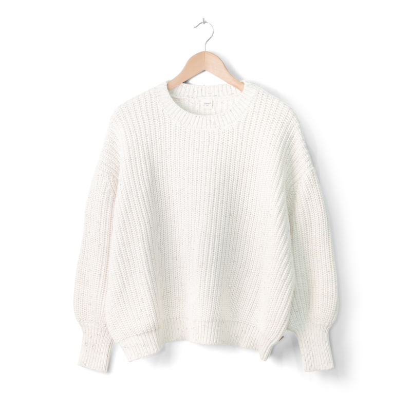 goumi Womens Organic Cotton Chunky Knit Sweater Cascades goumi Womens Organic Cotton Chunky Knit Sweater Cascades