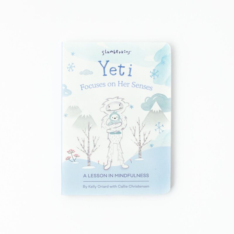 Slumberkins Yeti Focuses On Her Senses Board Book