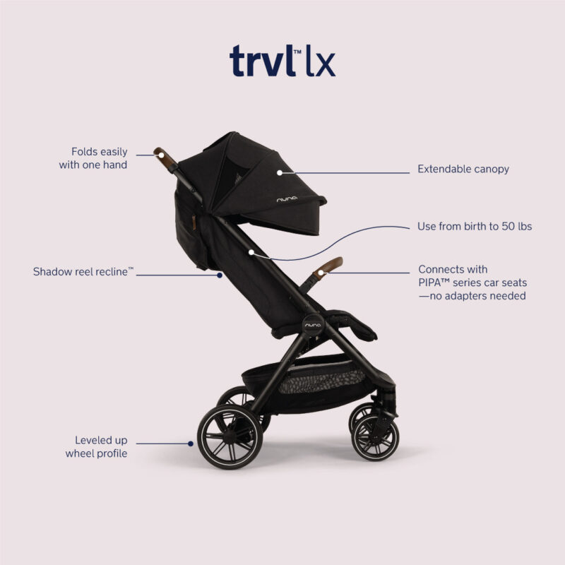 trvl lx stroller features at a glance