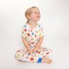 BBQ Buddies Bamboo Viscose Short Sleeve Lounge Wear Set from Angel Dear