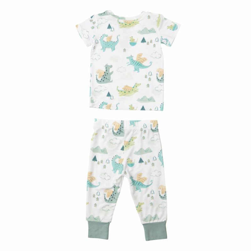 Dragons Bamboo Viscose Short Sleeve Lounge Wear Set