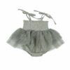 Angel Dear Desert Sage Smocked Muslin Tutu Bubble