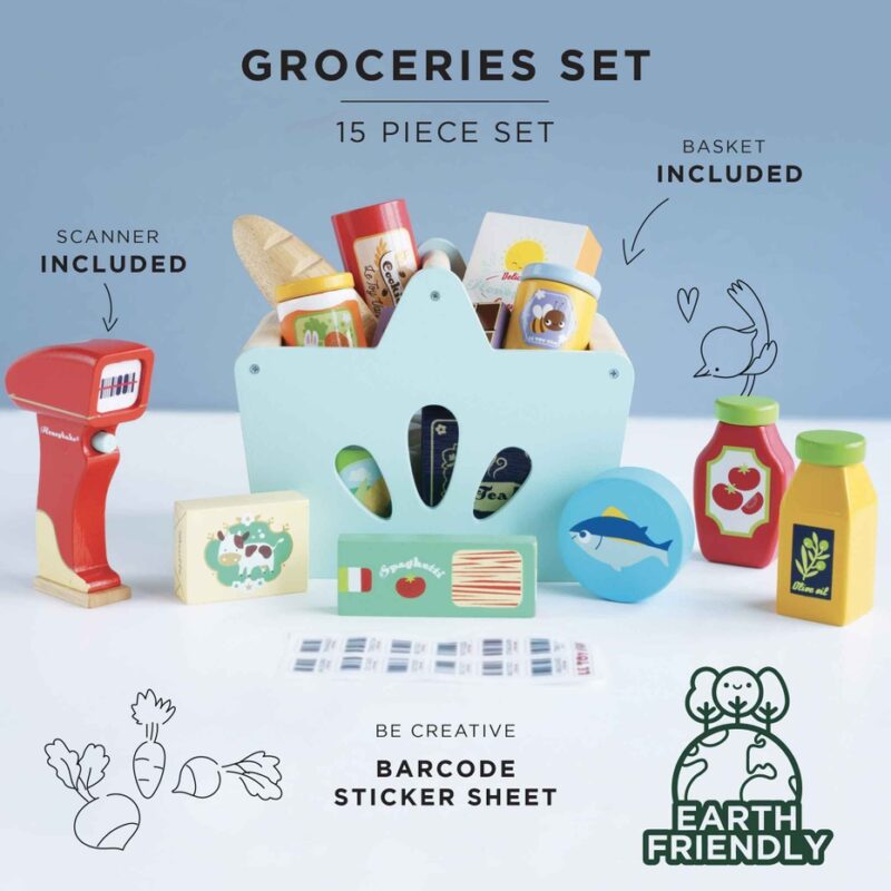 Grocery Set and Scanner from Le Toy Van