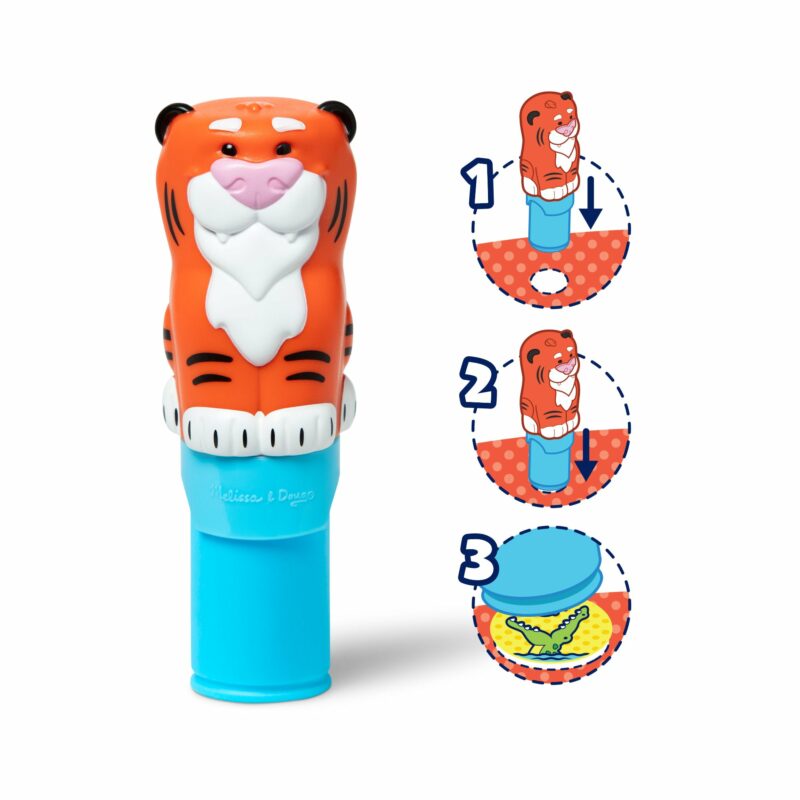 Tiger Sticker WOW! Activity Pad & Sticker Stamper from Melissa & Doug