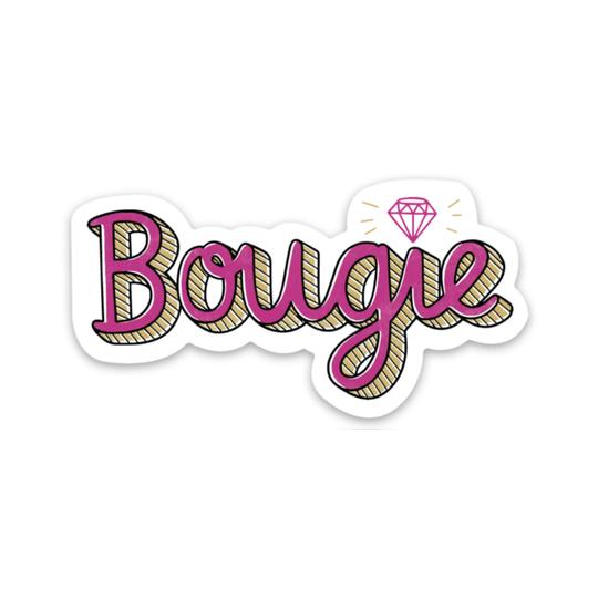 Big Moods Bougie Sticker