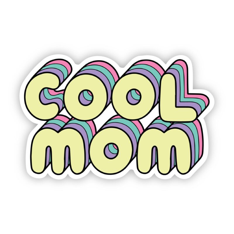 Big Moods Cool Mom Sticker