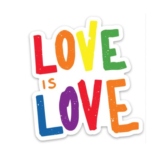 Big Moods Love is Love Sticker