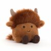 Jellycat Amuesabean Highland Cow