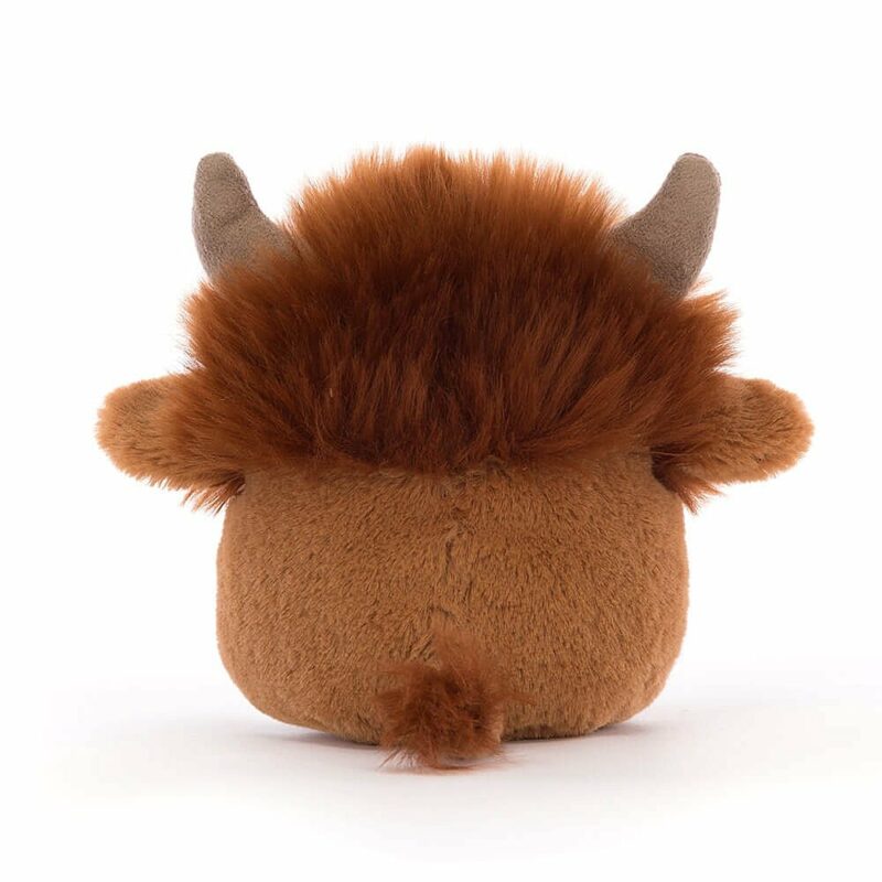 Amuesabean Highland Cow made by Jellycat