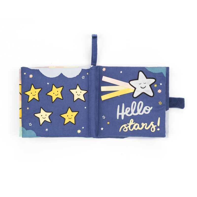Hello Moon Fabric Book from Jellycat
