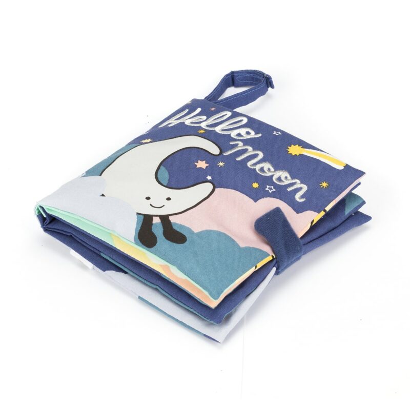 Jellycat Hello Moon Fabric Book Children's Books