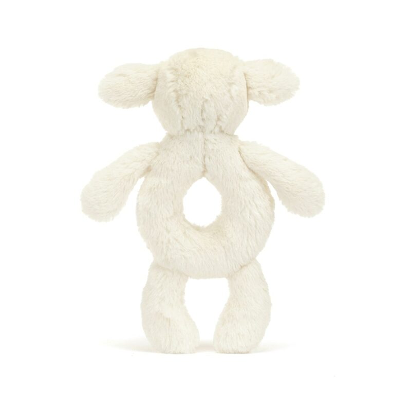 Bashful Lamb Ring Rattle from Jellycat