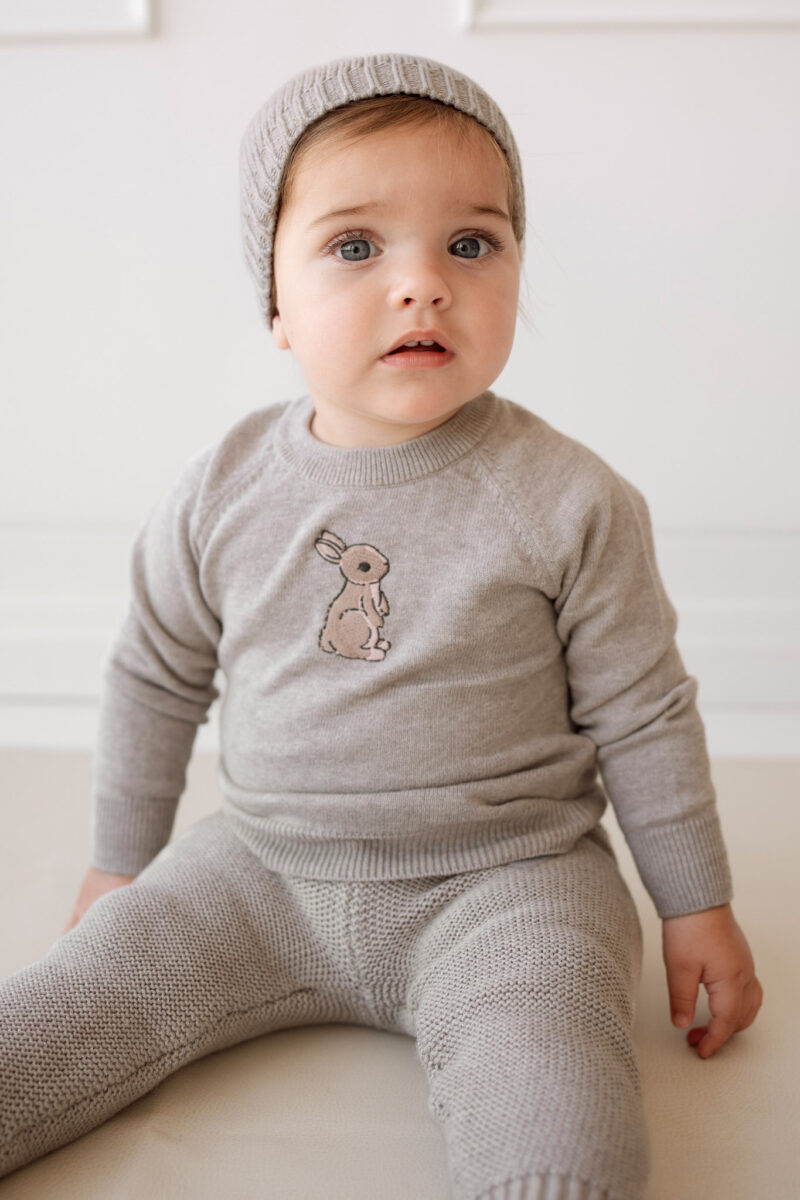 Mable Jumper in Bunny Marle  from Jamie Kay