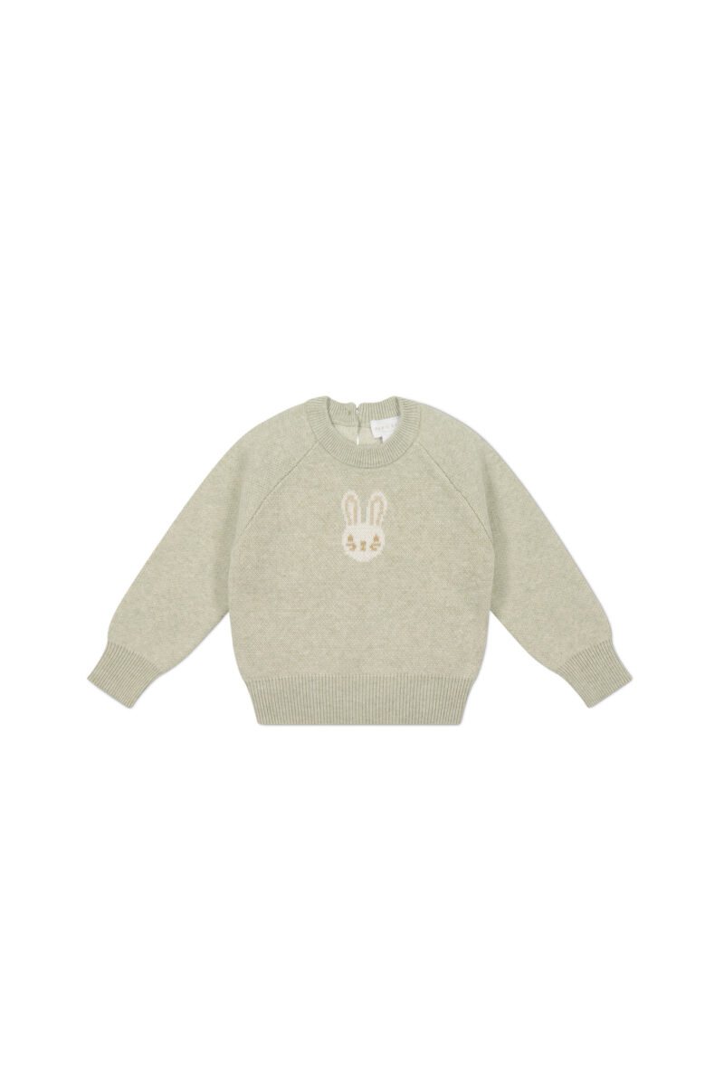 Jamie Kay Ethan Jumper in Honeydew Marle 