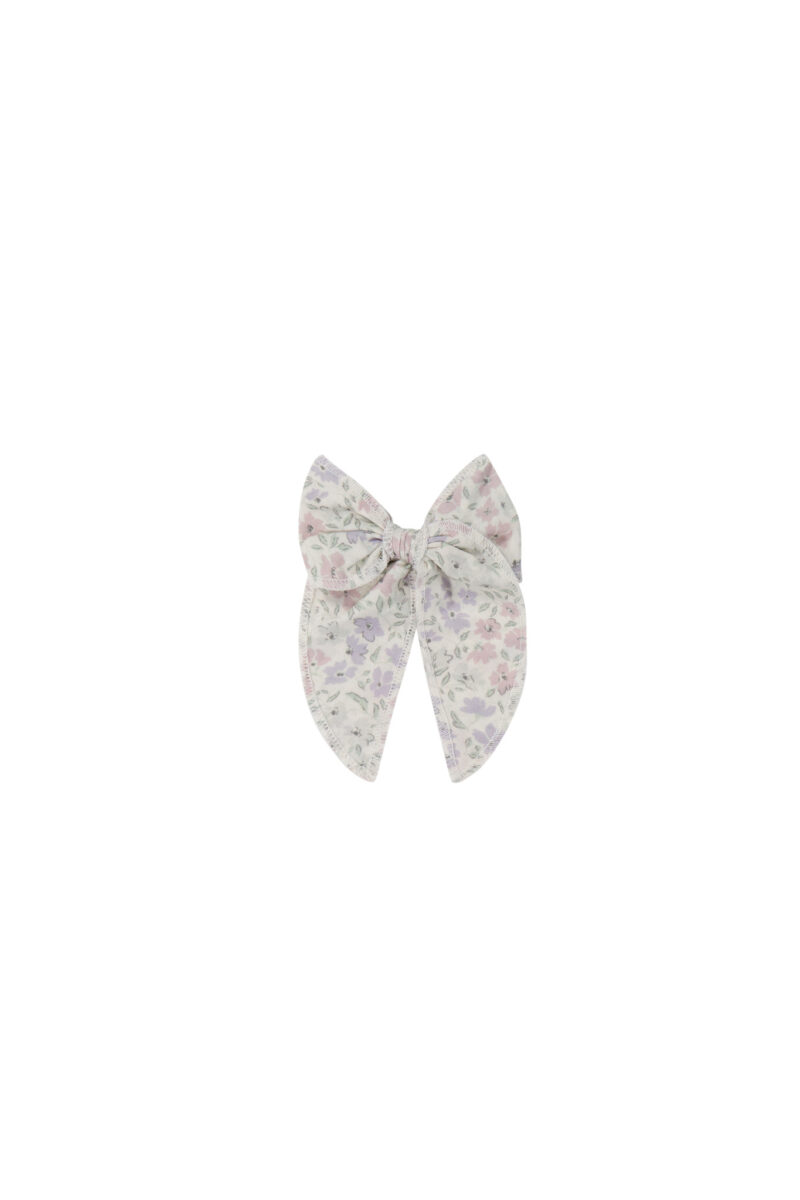 Jamie Kay Organic Cotton Bow in Fifi Lilac 