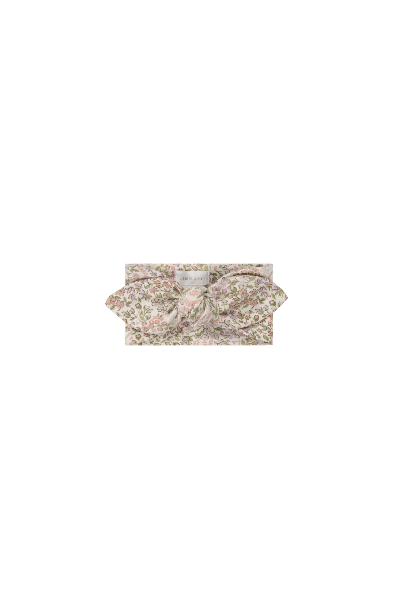 Jamie Kay Organic Cotton Headband in April Eggnog 