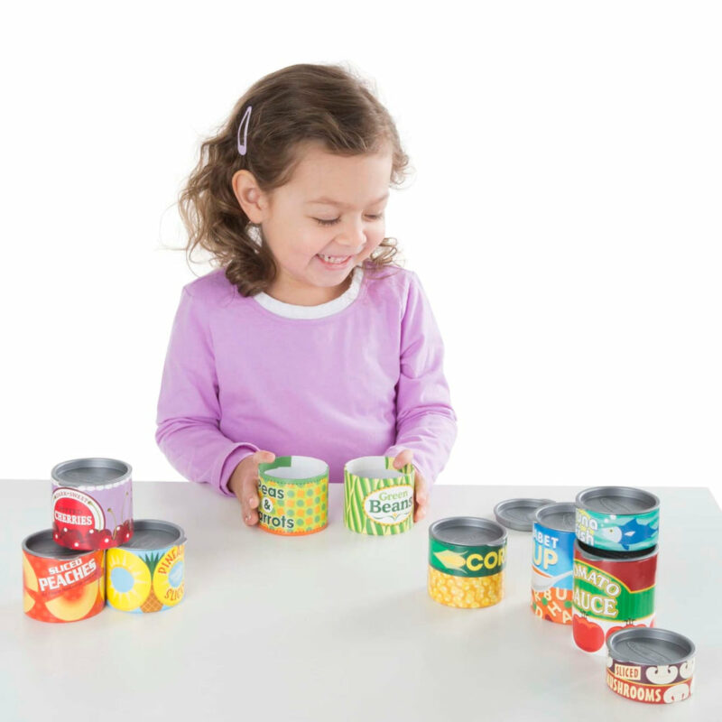 Melissa & Doug Let's Play House! Grocery Cans Toys