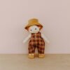 Olli Ella Dinkum Doll Travel Togs in Apricot Toys