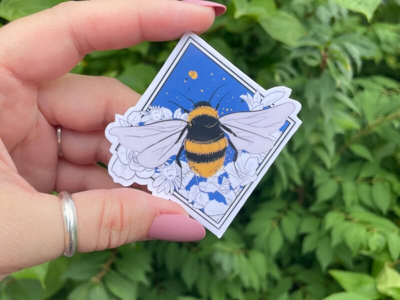 Bee Sticker from A Dresser Drawer