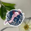 A Dresser Drawer Axolotl Sticker