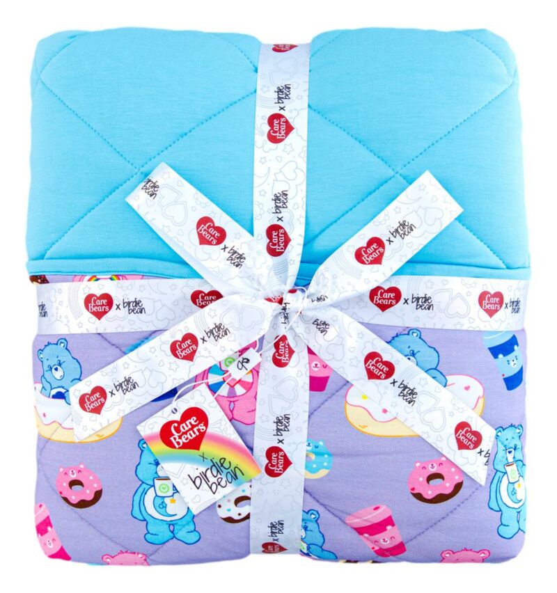 Care Bears Donuts And Coffee Bamboo Viscose Toddler Birdie Quilt from Birdie Bean