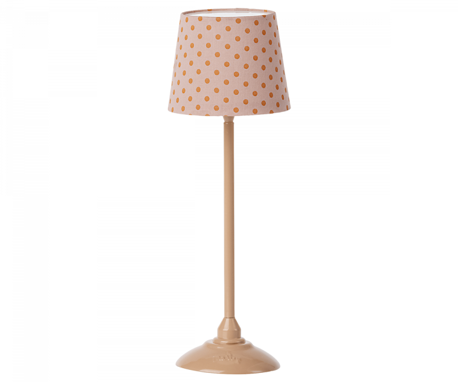 Maileg Miniature Floor Lamp Dark Powder